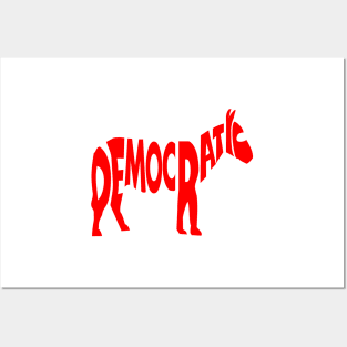 Democratic Party Logo Posters and Art